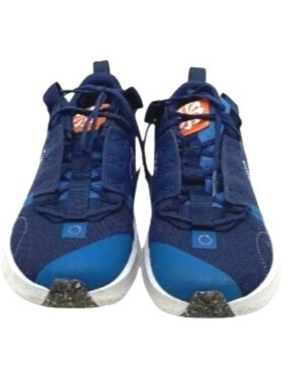 Nike Youth Crater Impact Sneakers Blue/White Size 4.5Y Lightweight